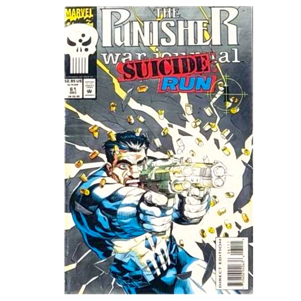 Marvel Comics The Punisher War Journal #61 Silver Foil Variant